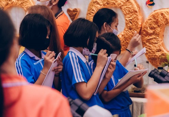 ภาพกิจกรรม  คณะวิทยาศาสตร์และเทคโนโลยีมหาวิทยาลัยราชภัฏกำแพงเพชร จัดงานสัปดาห์วิทยาศาสตร์แห่งชาติ ส่วนภูมิภาค ประจำปี 2565