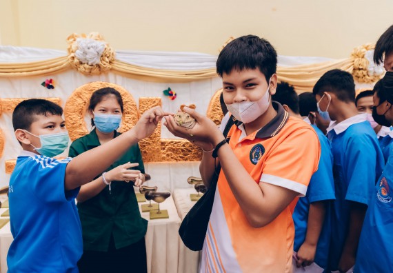 ภาพกิจกรรม  คณะวิทยาศาสตร์และเทคโนโลยีมหาวิทยาลัยราชภัฏกำแพงเพชร จัดงานสัปดาห์วิทยาศาสตร์แห่งชาติ ส่วนภูมิภาค ประจำปี 2565