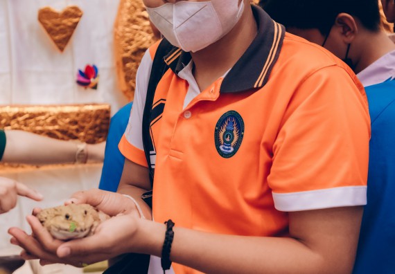 ภาพกิจกรรม  คณะวิทยาศาสตร์และเทคโนโลยีมหาวิทยาลัยราชภัฏกำแพงเพชร จัดงานสัปดาห์วิทยาศาสตร์แห่งชาติ ส่วนภูมิภาค ประจำปี 2565