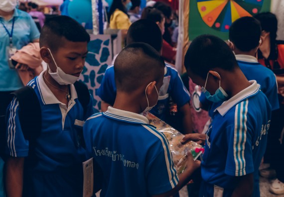 ภาพกิจกรรม  คณะวิทยาศาสตร์และเทคโนโลยีมหาวิทยาลัยราชภัฏกำแพงเพชร จัดงานสัปดาห์วิทยาศาสตร์แห่งชาติ ส่วนภูมิภาค ประจำปี 2565