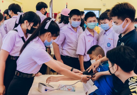 ภาพกิจกรรม  คณะวิทยาศาสตร์และเทคโนโลยีมหาวิทยาลัยราชภัฏกำแพงเพชร จัดงานสัปดาห์วิทยาศาสตร์แห่งชาติ ส่วนภูมิภาค ประจำปี 2565