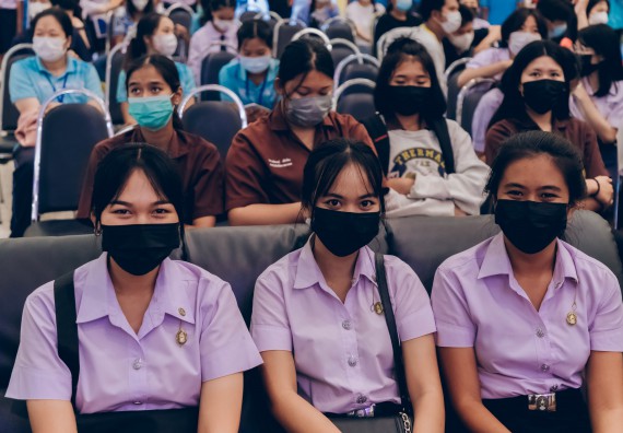 ภาพกิจกรรม  คณะวิทยาศาสตร์และเทคโนโลยีมหาวิทยาลัยราชภัฏกำแพงเพชร จัดงานสัปดาห์วิทยาศาสตร์แห่งชาติ ส่วนภูมิภาค ประจำปี 2565