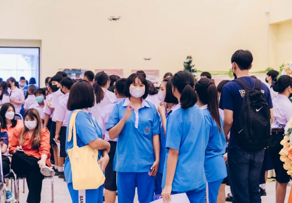 ภาพกิจกรรม  คณะวิทยาศาสตร์และเทคโนโลยีมหาวิทยาลัยราชภัฏกำแพงเพชร จัดงานสัปดาห์วิทยาศาสตร์แห่งชาติ ส่วนภูมิภาค ประจำปี 2565