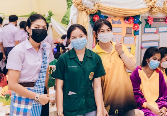 ภาพกิจกรรม  คณะวิทยาศาสตร์และเทคโนโลยีมหาวิทยาลัยราชภัฏกำแพงเพชร จัดงานสัปดาห์วิทยาศาสตร์แห่งชาติ ส่วนภูมิภาค ประจำปี 2565