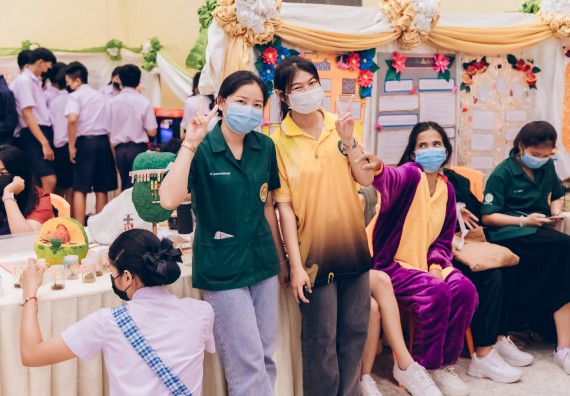 ภาพกิจกรรม  คณะวิทยาศาสตร์และเทคโนโลยีมหาวิทยาลัยราชภัฏกำแพงเพชร จัดงานสัปดาห์วิทยาศาสตร์แห่งชาติ ส่วนภูมิภาค ประจำปี 2565