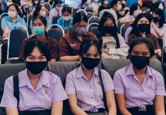 ภาพกิจกรรม  คณะวิทยาศาสตร์และเทคโนโลยีมหาวิทยาลัยราชภัฏกำแพงเพชร จัดงานสัปดาห์วิทยาศาสตร์แห่งชาติ ส่วนภูมิภาค ประจำปี 2565