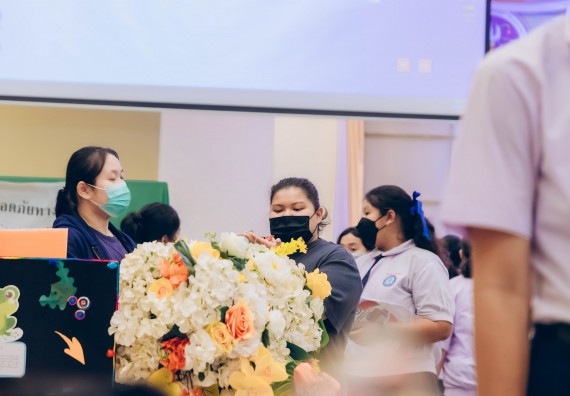 ภาพกิจกรรม  คณะวิทยาศาสตร์และเทคโนโลยีมหาวิทยาลัยราชภัฏกำแพงเพชร จัดงานสัปดาห์วิทยาศาสตร์แห่งชาติ ส่วนภูมิภาค ประจำปี 2565