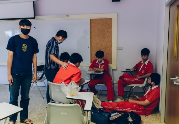 ภาพกิจกรรม  คณะวิทยาศาสตร์และเทคโนโลยีมหาวิทยาลัยราชภัฏกำแพงเพชร จัดงานสัปดาห์วิทยาศาสตร์แห่งชาติ ส่วนภูมิภาค ประจำปี 2565