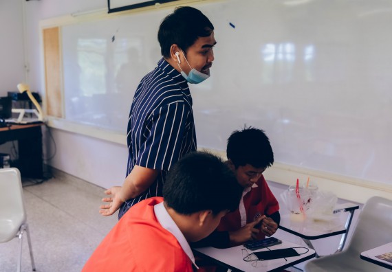 ภาพกิจกรรม  คณะวิทยาศาสตร์และเทคโนโลยีมหาวิทยาลัยราชภัฏกำแพงเพชร จัดงานสัปดาห์วิทยาศาสตร์แห่งชาติ ส่วนภูมิภาค ประจำปี 2565