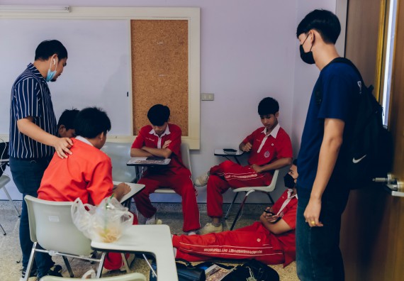 ภาพกิจกรรม  คณะวิทยาศาสตร์และเทคโนโลยีมหาวิทยาลัยราชภัฏกำแพงเพชร จัดงานสัปดาห์วิทยาศาสตร์แห่งชาติ ส่วนภูมิภาค ประจำปี 2565