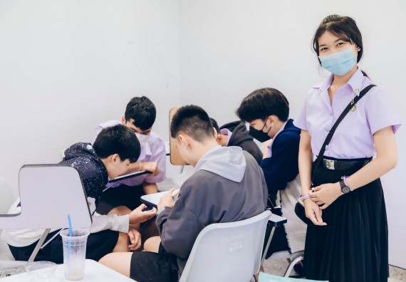 ภาพกิจกรรม  คณะวิทยาศาสตร์และเทคโนโลยีมหาวิทยาลัยราชภัฏกำแพงเพชร จัดงานสัปดาห์วิทยาศาสตร์แห่งชาติ ส่วนภูมิภาค ประจำปี 2565