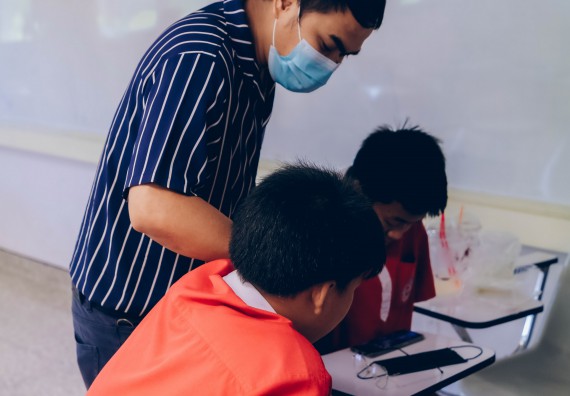 ภาพกิจกรรม  คณะวิทยาศาสตร์และเทคโนโลยีมหาวิทยาลัยราชภัฏกำแพงเพชร จัดงานสัปดาห์วิทยาศาสตร์แห่งชาติ ส่วนภูมิภาค ประจำปี 2565