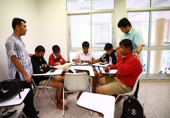 ภาพกิจกรรม  คณะวิทยาศาสตร์และเทคโนโลยีมหาวิทยาลัยราชภัฏกำแพงเพชร จัดงานสัปดาห์วิทยาศาสตร์แห่งชาติ ส่วนภูมิภาค ประจำปี 2565