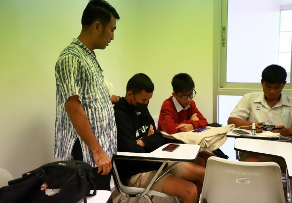 ภาพกิจกรรม  คณะวิทยาศาสตร์และเทคโนโลยีมหาวิทยาลัยราชภัฏกำแพงเพชร จัดงานสัปดาห์วิทยาศาสตร์แห่งชาติ ส่วนภูมิภาค ประจำปี 2565