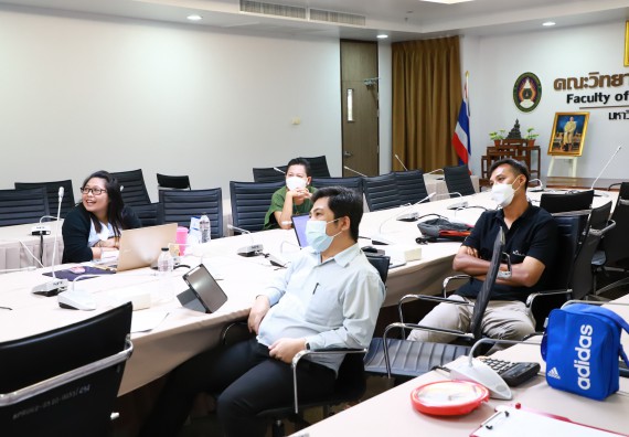 ภาพกิจกรรม  คณะวิทยาศาสตร์และเทคโนโลยี จัดการนำเสนอโครงการ ประจำปีงบประมาณ 2566