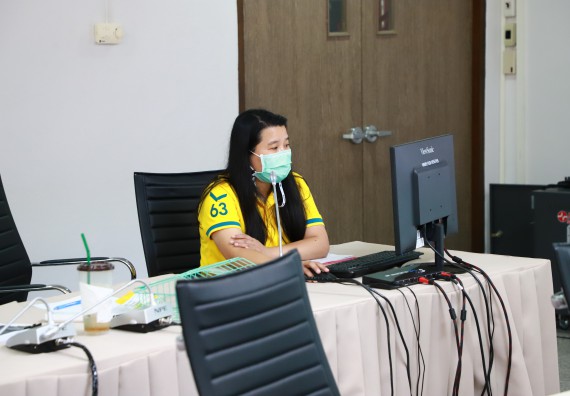 ภาพกิจกรรม  คณะวิทยาศาสตร์และเทคโนโลยี จัดการนำเสนอโครงการ ประจำปีงบประมาณ 2566