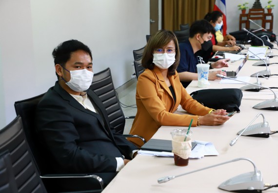 ภาพกิจกรรม  คณะวิทยาศาสตร์และเทคโนโลยี จัดการนำเสนอโครงการ ประจำปีงบประมาณ 2566