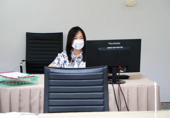 ภาพกิจกรรม  คณะวิทยาศาสตร์และเทคโนโลยี จัดการนำเสนอโครงการ ประจำปีงบประมาณ 2566