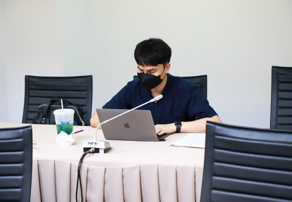 ภาพกิจกรรม  คณะวิทยาศาสตร์และเทคโนโลยี จัดการนำเสนอโครงการ ประจำปีงบประมาณ 2566