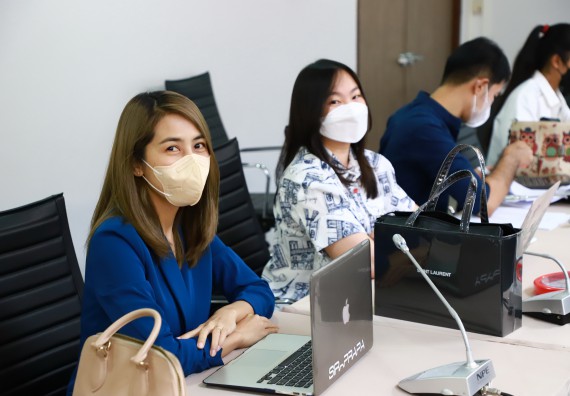 ภาพกิจกรรม  คณะวิทยาศาสตร์และเทคโนโลยี จัดการนำเสนอโครงการ ประจำปีงบประมาณ 2566