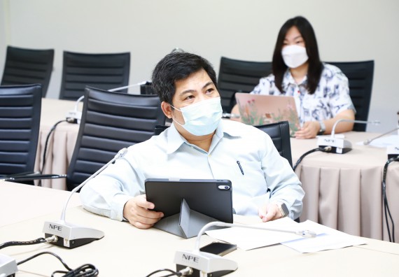 ภาพกิจกรรม  คณะวิทยาศาสตร์และเทคโนโลยี จัดการนำเสนอโครงการ ประจำปีงบประมาณ 2566