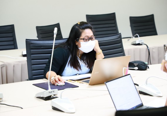 ภาพกิจกรรม  คณะวิทยาศาสตร์และเทคโนโลยี จัดการนำเสนอโครงการ ประจำปีงบประมาณ 2566