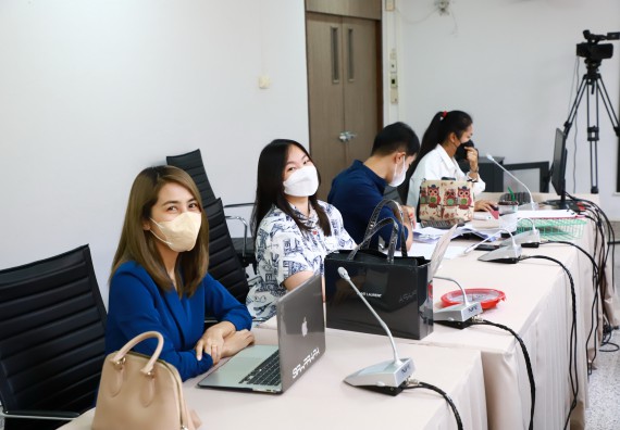 ภาพกิจกรรม  คณะวิทยาศาสตร์และเทคโนโลยี จัดการนำเสนอโครงการ ประจำปีงบประมาณ 2566