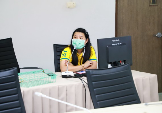 ภาพกิจกรรม  คณะวิทยาศาสตร์และเทคโนโลยี จัดการนำเสนอโครงการ ประจำปีงบประมาณ 2566