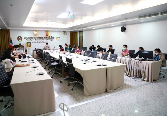 ภาพกิจกรรม   คณะวิทยาศาสตร์และเทคโนโลยี จัดกิจกรรมแลกเปลี่ยนรู้การจัดงานสัปดาห์วิทยาศาสตร์แห่งชาติ ส่วนภูมิภาค ประจำปี 2565