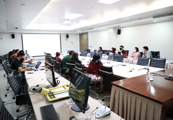 ภาพกิจกรรม   คณะวิทยาศาสตร์และเทคโนโลยี จัดกิจกรรมแลกเปลี่ยนรู้การจัดงานสัปดาห์วิทยาศาสตร์แห่งชาติ ส่วนภูมิภาค ประจำปี 2565