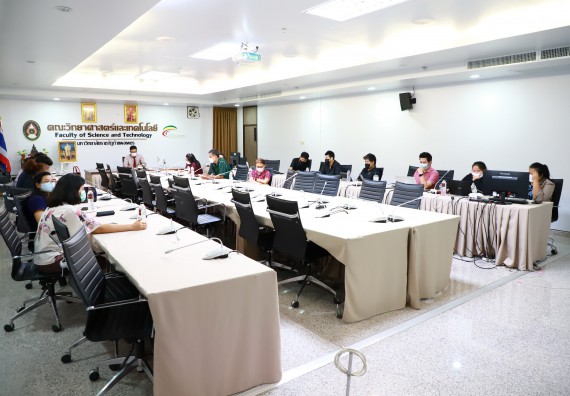 ภาพกิจกรรม   คณะวิทยาศาสตร์และเทคโนโลยี จัดกิจกรรมแลกเปลี่ยนรู้การจัดงานสัปดาห์วิทยาศาสตร์แห่งชาติ ส่วนภูมิภาค ประจำปี 2565