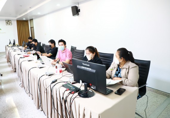 ภาพกิจกรรม   คณะวิทยาศาสตร์และเทคโนโลยี จัดกิจกรรมแลกเปลี่ยนรู้การจัดงานสัปดาห์วิทยาศาสตร์แห่งชาติ ส่วนภูมิภาค ประจำปี 2565