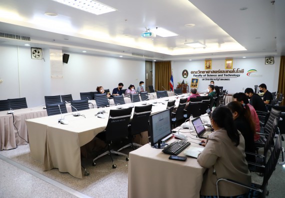 ภาพกิจกรรม   คณะวิทยาศาสตร์และเทคโนโลยี จัดกิจกรรมแลกเปลี่ยนรู้การจัดงานสัปดาห์วิทยาศาสตร์แห่งชาติ ส่วนภูมิภาค ประจำปี 2565