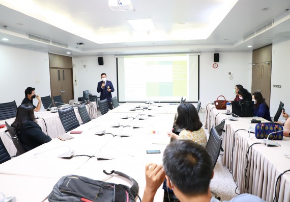 ภาพกิจกรรม  คณะวิทยาศาสตร์และเทคโนโลยี จัดประชุมชี้แจงหลักเกณฑ์และวิธีการพิจารณาแต่งตั้งให้บุคคลดำรงตำแหน่งทางวิชาการ