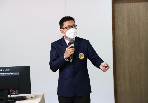 ภาพกิจกรรม  คณะวิทยาศาสตร์และเทคโนโลยี จัดประชุมชี้แจงหลักเกณฑ์และวิธีการพิจารณาแต่งตั้งให้บุคคลดำรงตำแหน่งทางวิชาการ