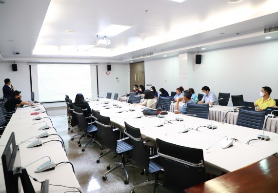ภาพกิจกรรม  คณะวิทยาศาสตร์และเทคโนโลยี จัดประชุมชี้แจงหลักเกณฑ์และวิธีการพิจารณาแต่งตั้งให้บุคคลดำรงตำแหน่งทางวิชาการ