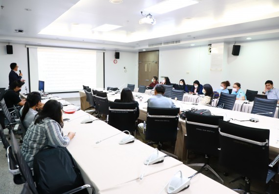ภาพกิจกรรม  คณะวิทยาศาสตร์และเทคโนโลยี จัดประชุมชี้แจงหลักเกณฑ์และวิธีการพิจารณาแต่งตั้งให้บุคคลดำรงตำแหน่งทางวิชาการ