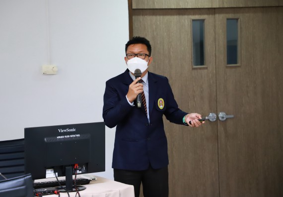 ภาพกิจกรรม  คณะวิทยาศาสตร์และเทคโนโลยี จัดประชุมชี้แจงหลักเกณฑ์และวิธีการพิจารณาแต่งตั้งให้บุคคลดำรงตำแหน่งทางวิชาการ