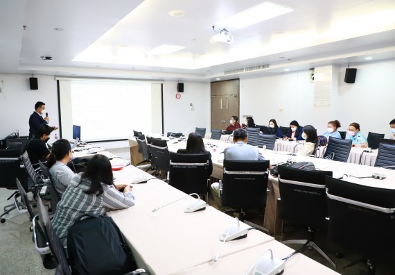 ภาพกิจกรรม  คณะวิทยาศาสตร์และเทคโนโลยี จัดประชุมชี้แจงหลักเกณฑ์และวิธีการพิจารณาแต่งตั้งให้บุคคลดำรงตำแหน่งทางวิชาการ