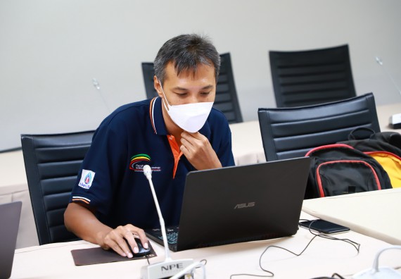 ภาพกิจกรรม  คณะวิทยาศาสตร์และเทคโนโลยี  จัดกิจกรรมนำเสนอความก้าวหน้าโครงการพี่เลี้ยงการเข้าสู่ตำแหน่งทางวิชาการ