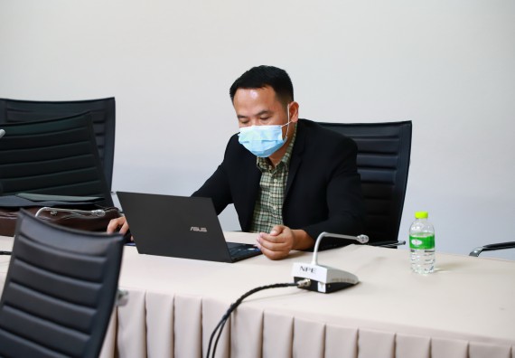 ภาพกิจกรรม  คณะวิทยาศาสตร์และเทคโนโลยี  จัดกิจกรรมนำเสนอความก้าวหน้าโครงการพี่เลี้ยงการเข้าสู่ตำแหน่งทางวิชาการ