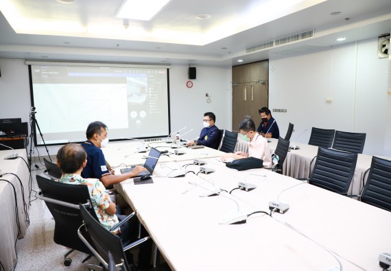 ภาพกิจกรรม  คณะวิทยาศาสตร์และเทคโนโลยี  จัดกิจกรรมนำเสนอความก้าวหน้าโครงการพี่เลี้ยงการเข้าสู่ตำแหน่งทางวิชาการ