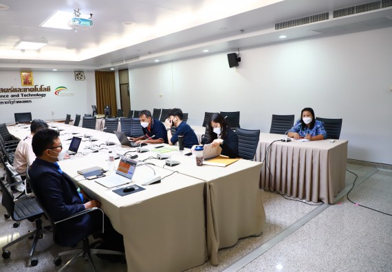 ภาพกิจกรรม  คณะวิทยาศาสตร์และเทคโนโลยี  จัดกิจกรรมนำเสนอความก้าวหน้าโครงการพี่เลี้ยงการเข้าสู่ตำแหน่งทางวิชาการ