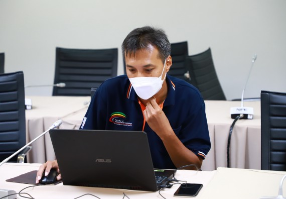 ภาพกิจกรรม  คณะวิทยาศาสตร์และเทคโนโลยี  จัดกิจกรรมนำเสนอความก้าวหน้าโครงการพี่เลี้ยงการเข้าสู่ตำแหน่งทางวิชาการ