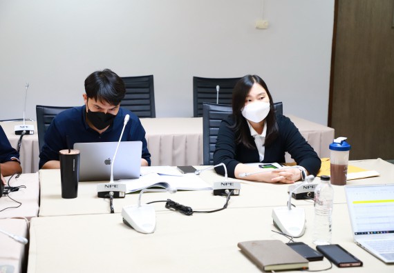 ภาพกิจกรรม  คณะวิทยาศาสตร์และเทคโนโลยี  จัดกิจกรรมนำเสนอความก้าวหน้าโครงการพี่เลี้ยงการเข้าสู่ตำแหน่งทางวิชาการ