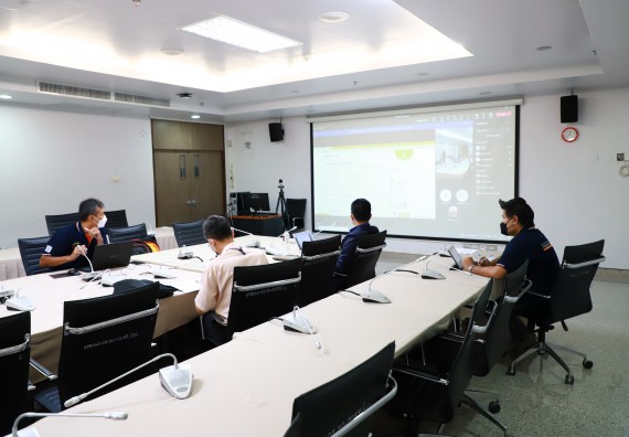 ภาพกิจกรรม  คณะวิทยาศาสตร์และเทคโนโลยี  จัดกิจกรรมนำเสนอความก้าวหน้าโครงการพี่เลี้ยงการเข้าสู่ตำแหน่งทางวิชาการ