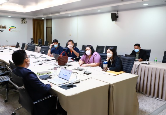 ภาพกิจกรรม  คณะวิทยาศาสตร์และเทคโนโลยี  จัดกิจกรรมนำเสนอความก้าวหน้าโครงการพี่เลี้ยงการเข้าสู่ตำแหน่งทางวิชาการ