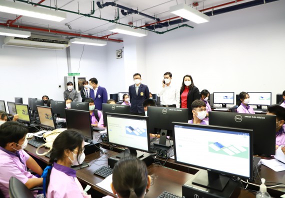ภาพกิจกรรม โครงการพัฒนานักเรียนห้องเรียนพิเศษ E-SMART โรงเรียนคลองขลุงราษฎร์รังสรรค์  วันที่ 3 กันยายน 2565