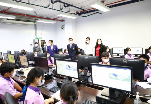 ภาพกิจกรรม โครงการพัฒนานักเรียนห้องเรียนพิเศษ E-SMART โรงเรียนคลองขลุงราษฎร์รังสรรค์  วันที่ 3 กันยายน 2565