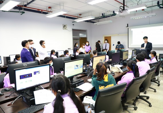 ภาพกิจกรรม โครงการพัฒนานักเรียนห้องเรียนพิเศษ E-SMART โรงเรียนคลองขลุงราษฎร์รังสรรค์  วันที่ 3 กันยายน 2565